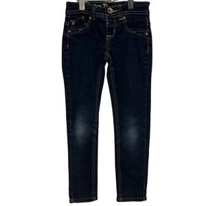 Justice Premium Girls Simply‎ Low Jegging Dark Wash Skinny Jeans Size 7R